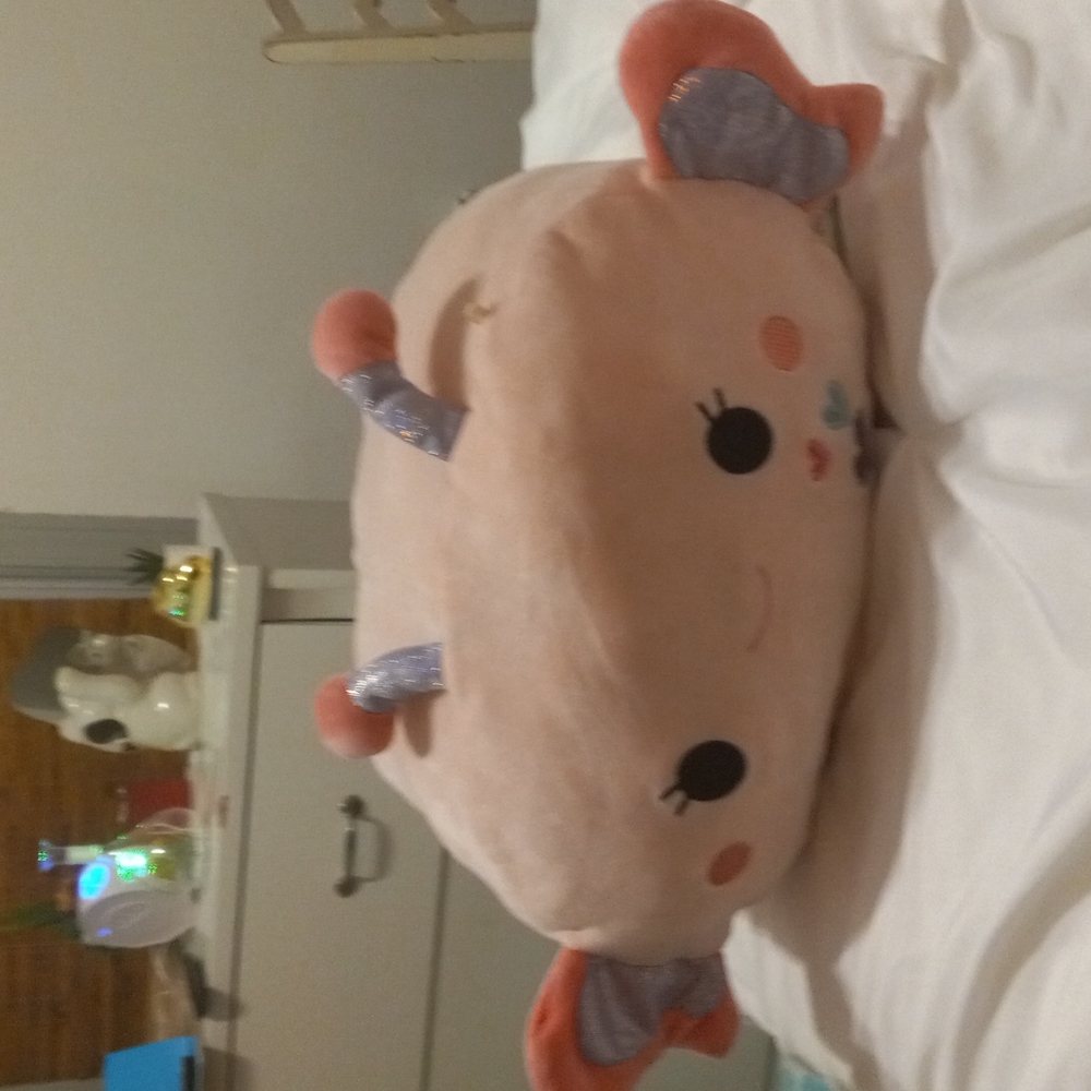 Pink butterfly squishmellow